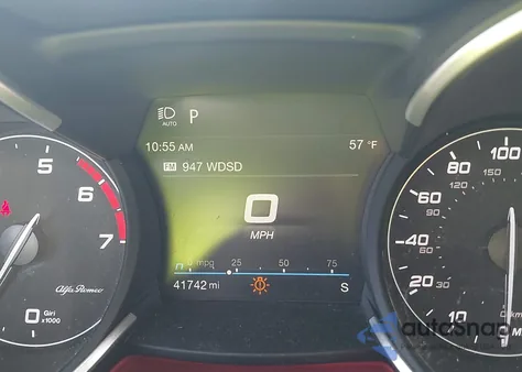 2020 Alfa Romeo Stelvio Ti Awd from USA, damaged, VIN ZASPAKBN6L7C91932